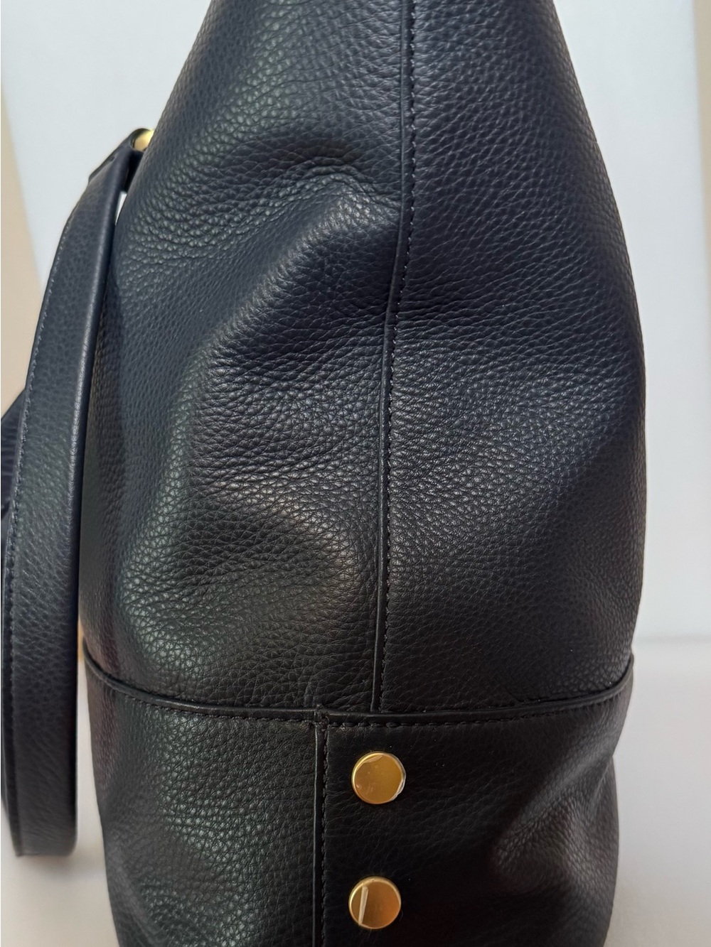NWT Hammitt Navy Tides Pebbled Leather Addie Tote - Picture 4 of 12
